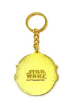 Star Wars The Mandalorian & Baby Yoda / The Child Metal Enamel Fill Keychain Key Ring Organizer