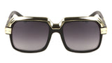 Gazelle Deluxe Square Luxury Retro Hip Hop Sunglasses