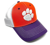 NCAA Football Eliminator Adjustable Mesh Trucker Curved Bill Snapback Hat