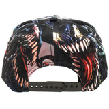 Venom Rubber Logo Sublimated All Over Print Snapback