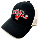 NCAA Football Falcon Adjustable Mesh Trucker Curved Bill Snapback Hat