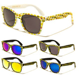 Kids Youth Text Message Emoji Smiley Faces Classic Square Sunglasses
