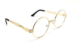 XL Oversized Round Luxury John Lennon Steampunk Sunglasses