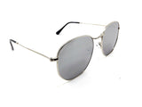 Metal Wire Frame Round Aviator Sunglasses