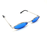 Slim Elliptical Oval Luxury Hippie Classic Sunglasses