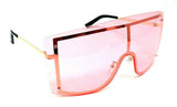 Arctic XL Large Oversized One Piece Mono Lens Shield Futuristic Sunglasses