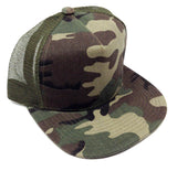 Crown Sublimated All Over Print Mesh Trucker Snapback Hat