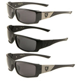 Khan Slim Sport Wrap Around Rectangular Sunglasses
