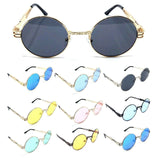 XL Oversized Round Luxury John Lennon Steampunk Sunglasses
