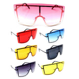 Arctic XL Large Oversized One Piece Mono Lens Shield Futuristic Sunglasses