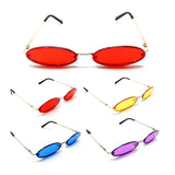 Slim Rimless Classic Oval Round Lennon Luxury Sunglasses