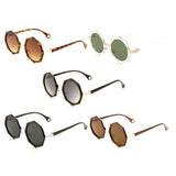 Octagon John Lennon Round Circle Geometric Luxury Sunglasses