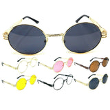 Oversized Round Oval Luxury John Lennon Steampunk Sunglasses
