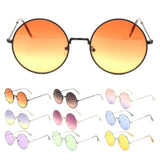 XL Oversized Round John Lennon Classic Circle Lens Sunglasses