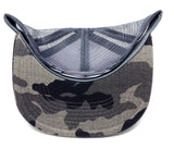 Crown Sublimated All Over Print Mesh Trucker Snapback Hat