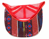Crown Sublimated All Over Print Mesh Trucker Snapback Hat