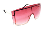 Arctic XL Large Oversized One Piece Mono Lens Shield Futuristic Sunglasses