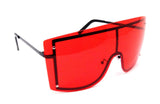 Arctic XL Large Oversized One Piece Mono Lens Shield Futuristic Sunglasses