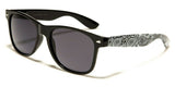 Classic Square Paisley Bandana Print Retro Sunglasses