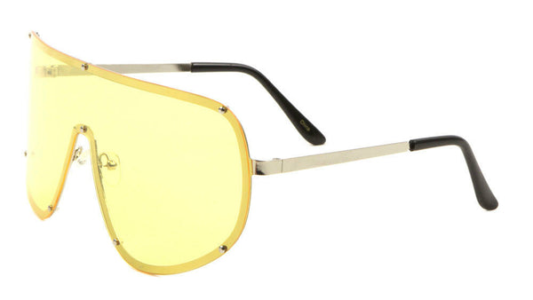 Macho Man Randy Savage Oversized Shield Wrap Around Sunglasses