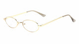 Slim Round Oval Hippie Classic Casual Sunglasses