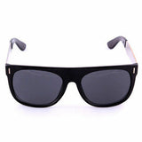 Square Marijuana Weed Leaf Print Retro Hip Hop Sunglasses