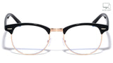Blue Light Blocking Filter Lenses Anti Fatigue Computer Horn Rimmed Square Glasses