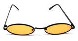 Slim Elliptical Oval Luxury Hippie Classic Sunglasses