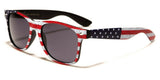 USA American Flag Stars & Stripes Patriotic Square Sunglasses