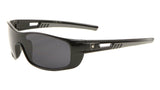 Khan Shield One Piece Lens Wrap Around Sport Sunglasses