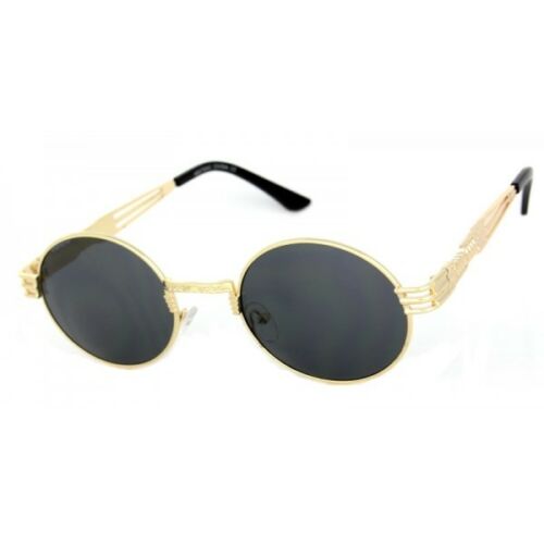 Classic Oval Luxury John Lennon Steampunk Sunglasses
