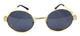 Oversized Round Oval Luxury John Lennon Steampunk Sunglasses