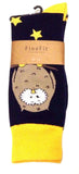 Fine Fit Casual Funny Animal Pattern Knit Crew Socks