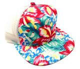 Crown Sublimated All Over Print Mesh Trucker Snapback Hat