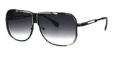 Gazelle Turbo Square Oversized Hip Hop Aviator Luxury Sunglasses
