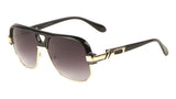 Gazelle Wise Guy Hip-Hop Oversized Retro Square Luxury Aviator Sunglasses