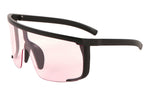 Montego Bay One Piece Mono Lens Shield Wrap Around Sunglasses
