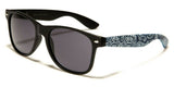 Classic Square Paisley Bandana Print Retro Sunglasses
