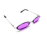 Slim Rimless Classic Oval Round Lennon Luxury Sunglasses