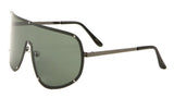 Macho Man Randy Savage Oversized Shield Wrap Around Sunglasses