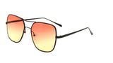 Oversized Brow Bar Square Aviator Sunglasses