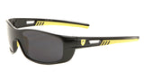 Khan Shield One Piece Lens Wrap Around Sport Sunglasses