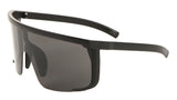 Montego Bay One Piece Mono Lens Shield Wrap Around Sunglasses