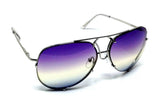 Retro Turbo Floating Lens Luxury Aviator Sunglasses