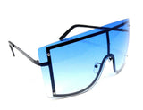 Arctic XL Large Oversized One Piece Mono Lens Shield Futuristic Sunglasses