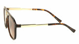 Deniro Square Retro Luxury Hip Hop Aviator Sunglasses