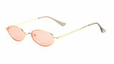 Slim Round Oval Hippie Classic Casual Sunglasses