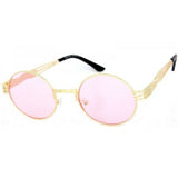 Classic Oval Luxury John Lennon Steampunk Sunglasses