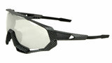 Gnarly One Piece Shield Oversized Wrap Around Sunglasses