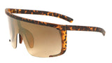 Montego Bay One Piece Mono Lens Shield Wrap Around Sunglasses